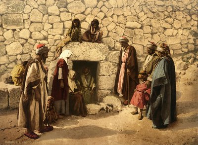 Tomb of Lazarus (al-Azariyya) at Bethany by Swiss Photographer